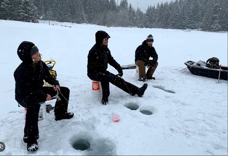 Discover ice fishing game gambling