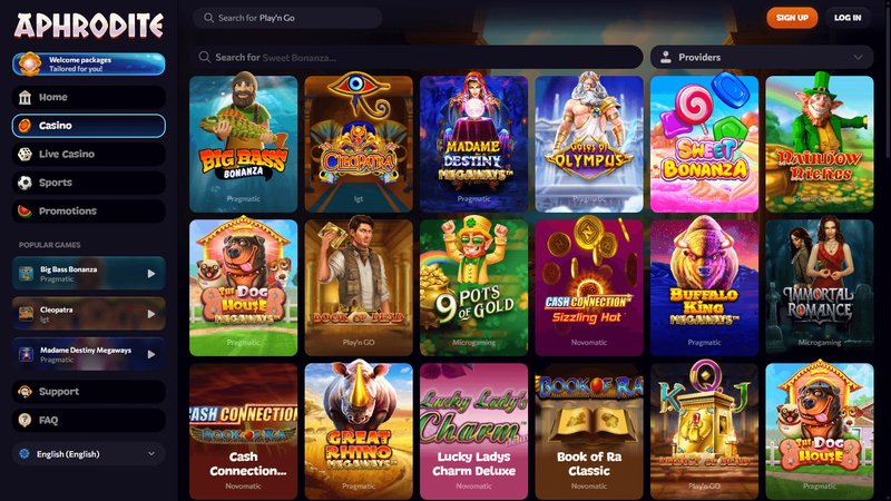 Image: Experience the Mythical World of Aphrodite Online Casino in UK Image: Experience the Mythical World of Aphrodite Online Casino in UK